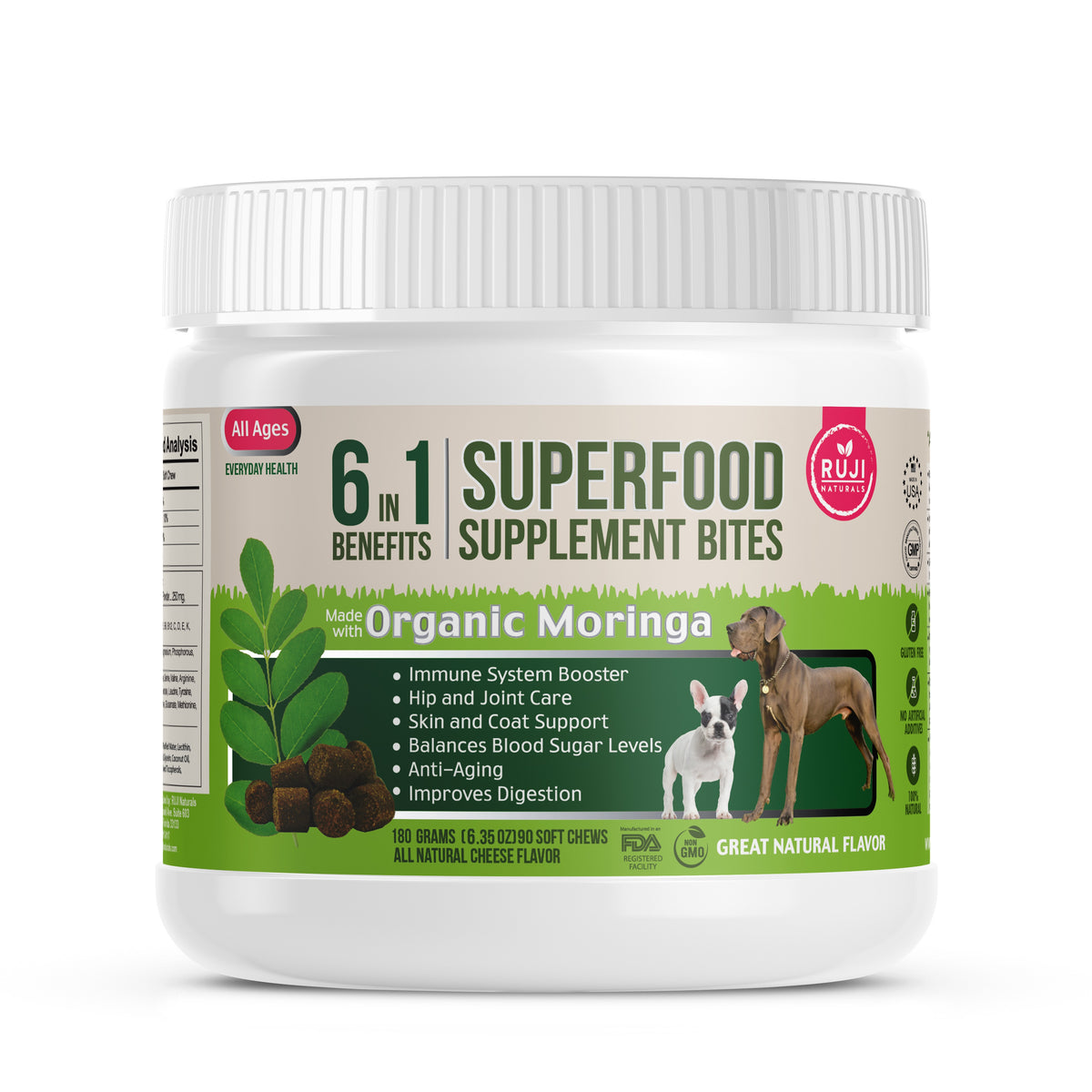 6 X 1 Multivitamin Superfood Supplement Chews